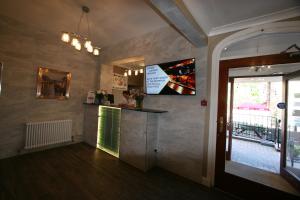 The lobby or reception area at Grange Moor Hotel 