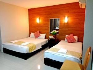 Кровать или кровати в номере Eazy Hotel at Ampang +61 фотография