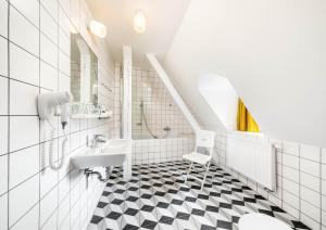 Kúpeľňa v ubytovaní Boutique Hotel Villa Beatika