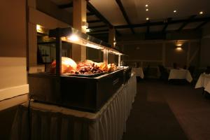 Food at or somewhere near the hotel 