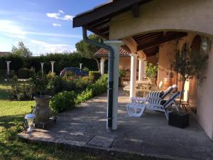 Zahrada ubytování Le paradis de la Provence