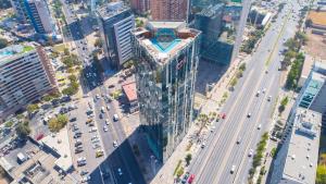 Nespecifikovaný výhled na destinaci Santiago nebo výhled na město při pohledu z hotelu