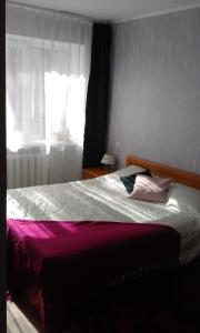 Postel nebo postele na pokoji v ubytování Samanta Apartaments