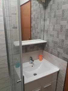 Koupelna v ubytování Apartment Marijana