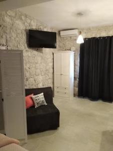 Posezení v ubytování Apartment Iris