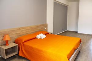 Postel nebo postele na pokoji v ubytování Bed Ponente