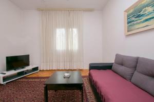 TV a/nebo společenská místnost v ubytování Apartment Zlatko
