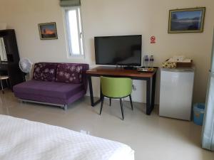 Sjónvarps- og/eða afþreyingartæki á 7 Milefog B&B