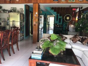 a living room with a couch and a table at San Andres Ultd Inn RNT # 30017 in San Andrés