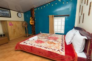 Letto o letti in una camera di Bình Đào Hotel - Khách sạn ngay trung tâm giá rẻ