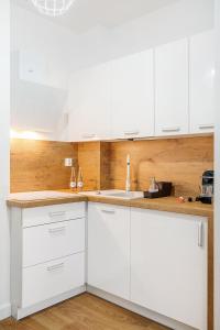 Kuchyňa alebo kuchynka v ubytovaní Gold Apartments Your Holiday Home RODZINNY 3