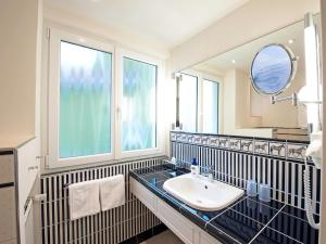 Koupelna v ubytování Hotel Linde