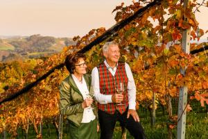 Khách lưu trú tại Weingut-Wohlfühlzimmer Adam-Lieleg