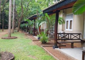 Vrt pred nastanitvijo Hotel Sigiriya