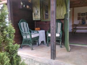 Patio nebo venkovní prostory v ubytování Camp Viljamovka