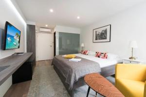 Posteľ alebo postele v izbe v ubytovaní Tia Apartments and Rooms