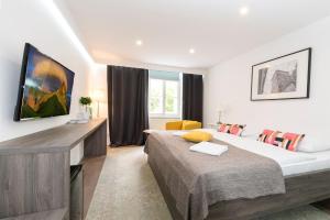 Posteľ alebo postele v izbe v ubytovaní Tia Apartments and Rooms