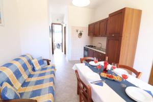A kitchen or kitchenette at Masseria Fagà