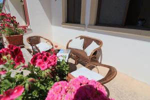 A seating area at Masseria Fagà