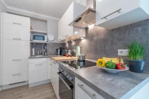 Küche/Küchenzeile in der Unterkunft Villa Sanddorn - Ferienwohnungen