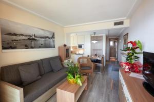 Część wypoczynkowa w obiekcie Les Dunes Suites