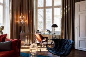 Χώρος καθιστικού στο Lydmar Hotel