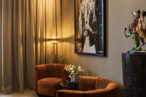 Χώρος καθιστικού στο Lydmar Hotel