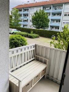 Balcó o terrassa a Drei Zimmer Apartment am Rhein