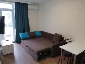 Posezení v ubytování Apartment near the Beach Batumi-Gonio