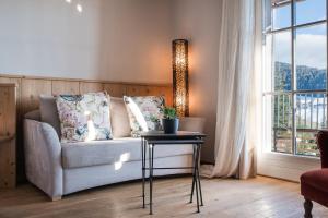 Istumisnurk majutusasutuses Hotel Hirzer 2781