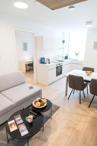 Kuchnia lub aneks kuchenny w obiekcie Luxury Suites Liechtenstein