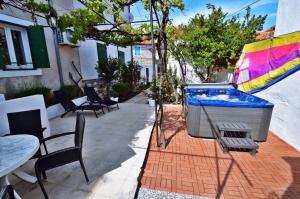Patio nebo venkovní prostory v ubytování Apartman Martina