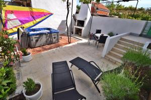 Zahrada ubytování Apartman Martina