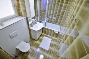 Koupelna v ubytování Apartman Martina