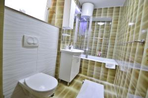 Koupelna v ubytování Apartman Martina