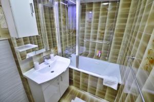 Koupelna v ubytování Apartman Martina