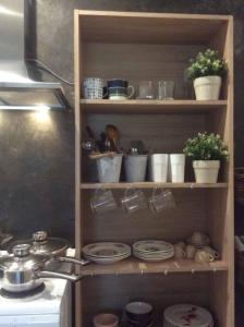 Kuchyň nebo kuchyňský kout v ubytování Villa Veneti Suite - Probio - 80m2