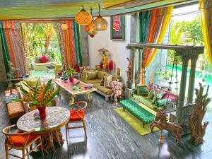 Posezení v ubytování Aathma Colombo House + 37 fotografií