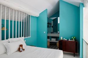 Cama o camas de una habitación en Cocorico Luxury House - Porto