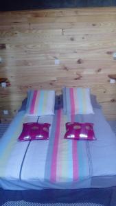 Postel nebo postele na pokoji v ubytování Le patio d'Eric B&B