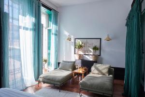 Zona de estar de Cocorico Luxury House - Porto