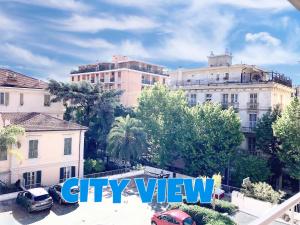 Výhľad na mesto Sanremo alebo výhľad na mesto priamo z apartmánu