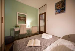 Posteľ alebo postele v izbe v ubytovaní Apartment Pax