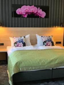 Postel nebo postele na pokoji v ubytování Hotel Dias