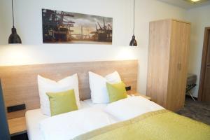 Postel nebo postele na pokoji v ubytování Hotel Dias