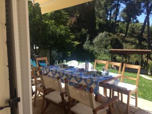 Κήπος έξω από το Villa Elani
