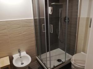Kúpeľňa v ubytovaní Il Castello Apartment