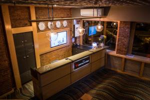 Köök või kööginurk majutusasutuses Adventure Hotel