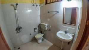 Kylpyhuone majoituspaikassa Hobo Hostel