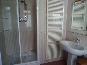 Koupelna v ubytování Le Mimose B&B